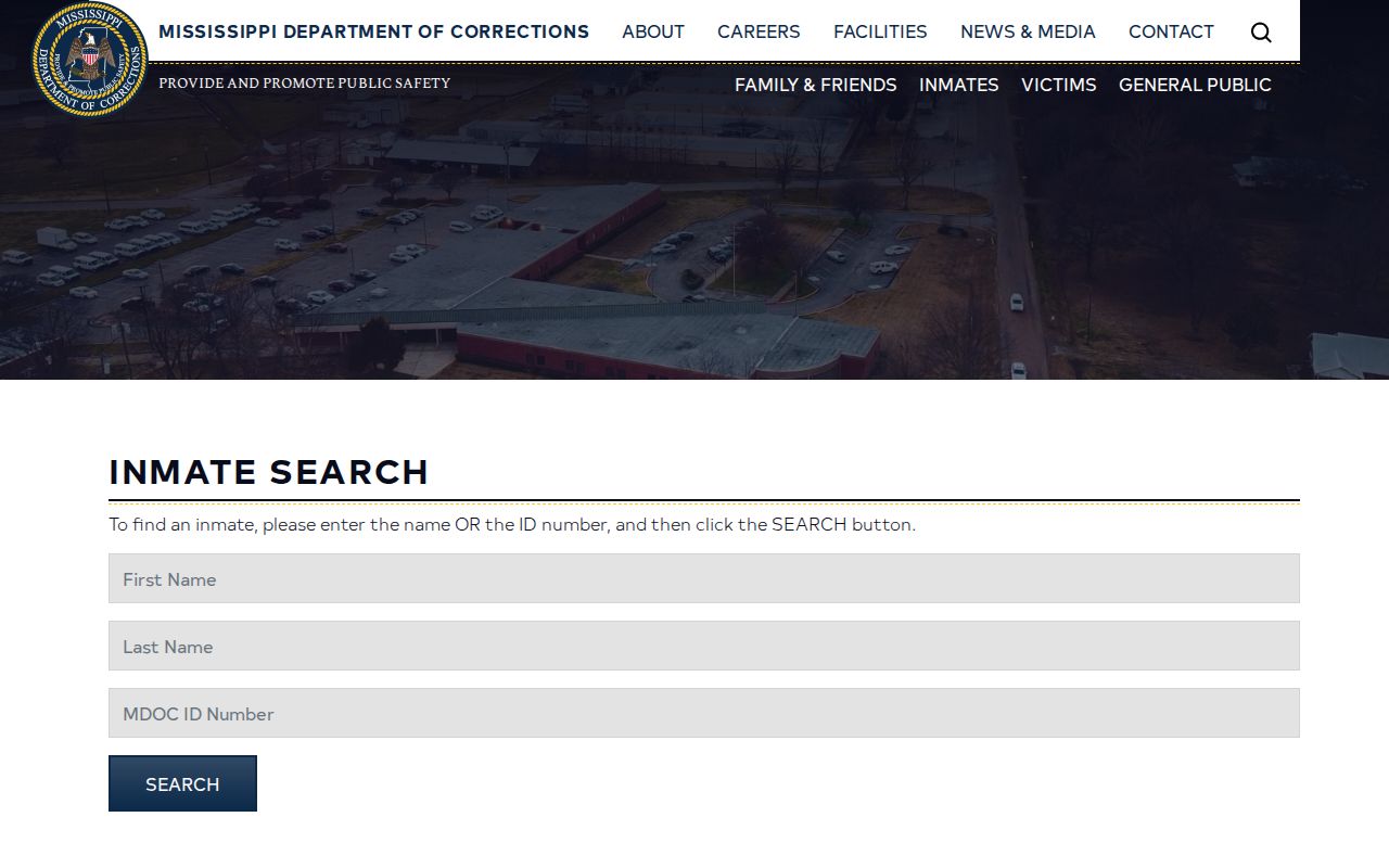 MDOC George County released inmate offender search